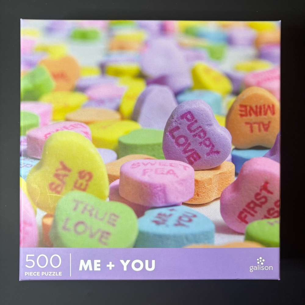 Me + You 500 Piece Jigsaw Puzzle by Galison - New